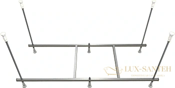 сборный каркас для ванны aquatek лайма/софия 150 kar-0000052