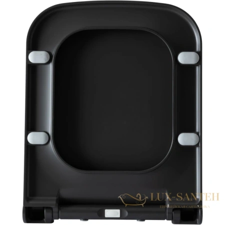 сиденье для унитаза allen brau infinity 4.21014.an с микролифтом, антрацит