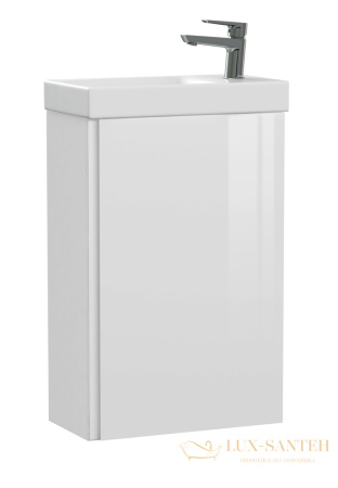 тумба cersanit moduo 40, sb-sz-mod-mo40/wh, цвет белый