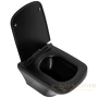 сиденье belbagno sela bb3201sc-mb для унитаза с микролифтом, черный матовый