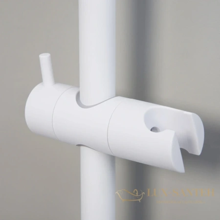 душевая штанга wasserkraft mindel a154 66,5 см, белый