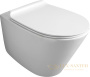 подвесной безободковый унитаз simas gambassi ga18bi, белый