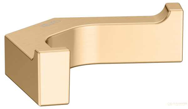 крючок двойной keuco edition 11, 11115250000, латунь шлифованная