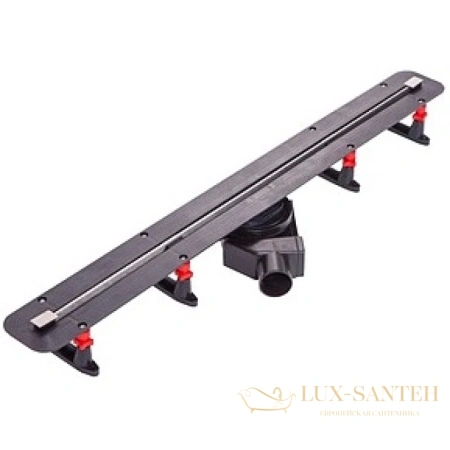 душевой канал bettoserb confluo premium slim line 13100037 1050 мм, хром