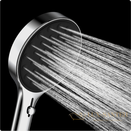 ручной душ aquame aqm8501cr, 4 режима, 135 мм, хром