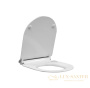 сиденье gsi pura slim ms86csn11 с крышкой soft close - quick release для унитазов из серии norm | pura, белый