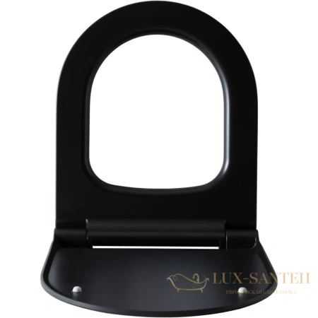 сиденье для унитаза allen brau priority 4.31004.31 с микролифтом, черный матовый