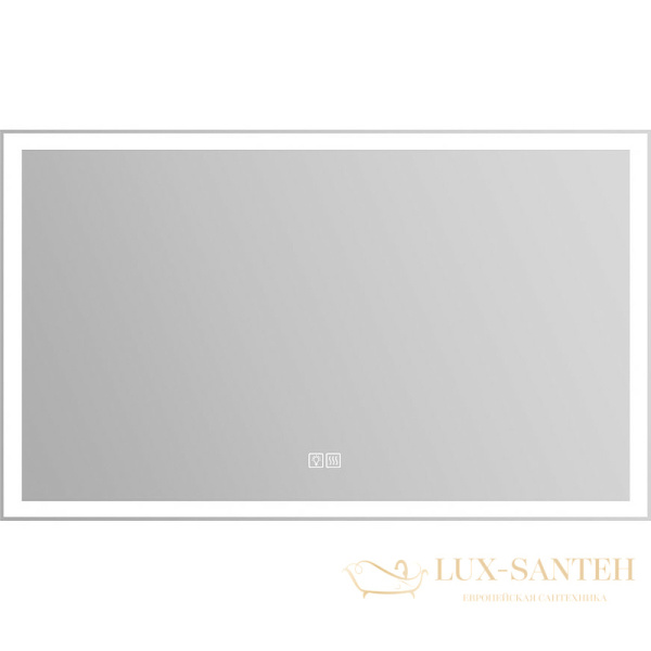 зеркало belbagno spc-grt-1000-600-led-tch-warm 100 см с подсветкой, с подогревом, с сенсорным выключателем