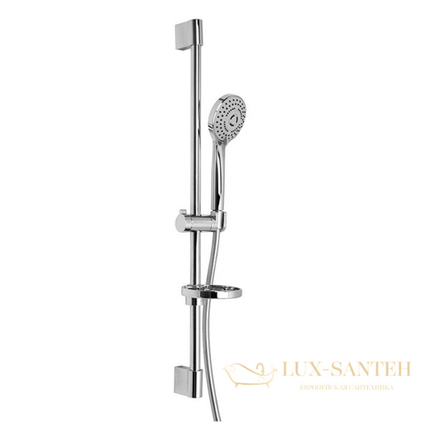 душевой гарнитур fima carlo frattin sliding rail f2679cr, хром