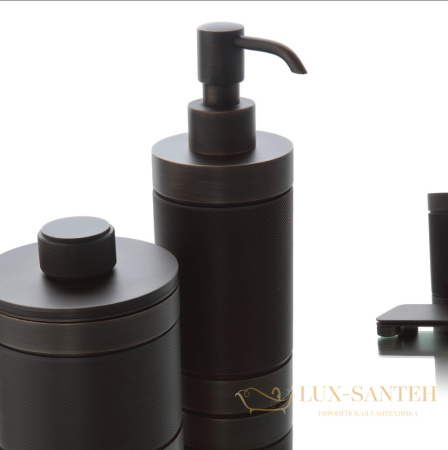 держатель для туалетной бумаги правый bertocci officina 01, 127 7503 8600, бронза индустриальная