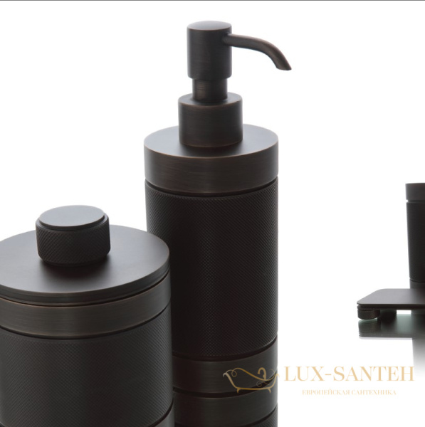 держатель для туалетной бумаги правый bertocci officina 01, 127 7503 8600, бронза индустриальная