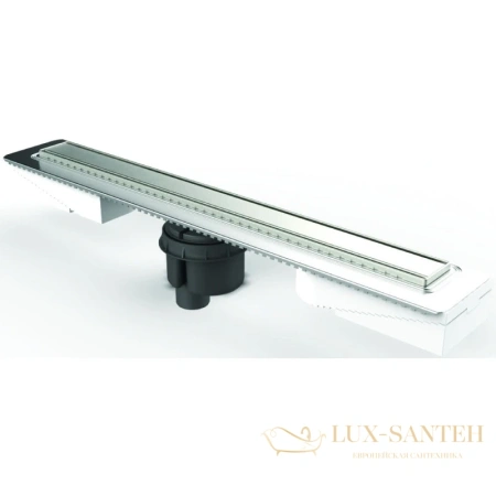 душевой канал berges c1 brise 090028 300 мм, матовый хром