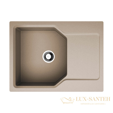 кухонная мойка omoikiri yonaka 65-sa artgranit х бежевый, 4993415