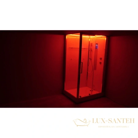 душевая кабина timo helma h-520 l 120x90x220 см, стекло прозрачное