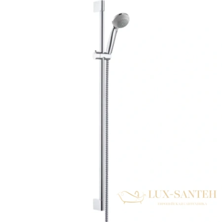 душевой гарнитур hansgrohe crometta 85 90cm 1jet/unica 27729000