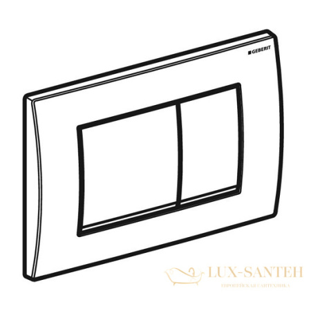 смывнaя клавиша geberit delta30 115.137.21.1, хром глянцевый