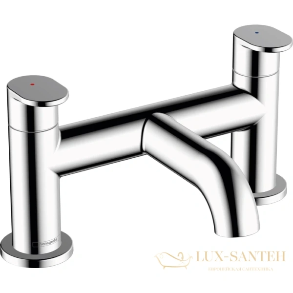 смеситель для ванны hansgrohe vernis blend 71442000, хром