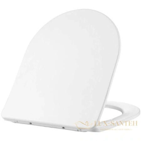 сиденье для унитаза timo td-200 с микролифтом, белый