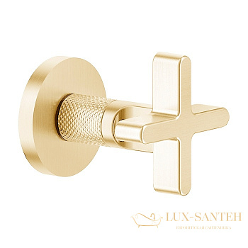 внешняя часть запорного вентиля gessi inciso+ 58363.246, gold pvd