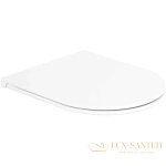 Сиденье для унитаза Cezares Stylus-Tor CZR-870-SC с микролифтом, белый