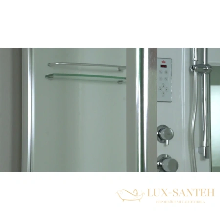 душевая кабина timo lux t-7715 120x90x225 см, стекло прозрачное