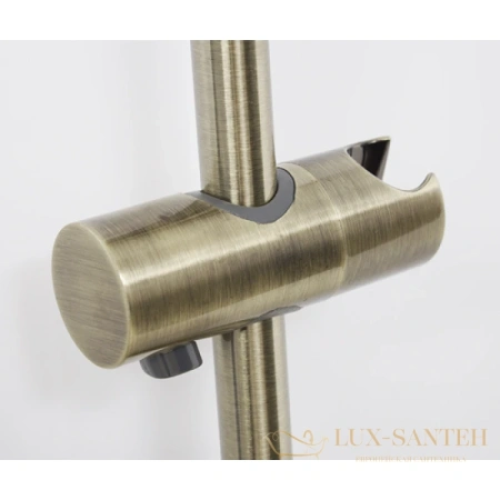 душевая стойка wasserkraft exter a040, светлая бронза