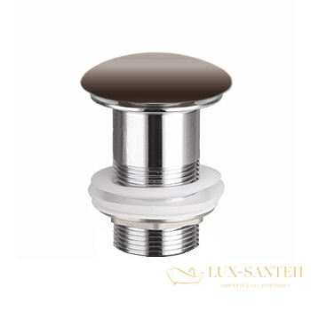 донный клапан ceramica nova cn2000mdb, темно-коричневый матовый