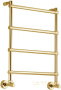 полотенцесушитель margaroli sole водяной 4424704(26)ag высота 47 см, ширина 72 см, английское золото