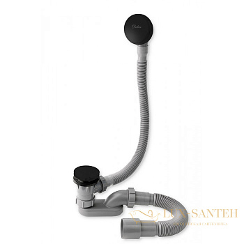 слив-перелив delice dlr000015 автомат click clack, черный матовый