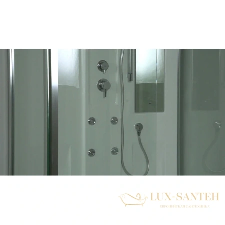 душевая кабина timo lux t-7715 120x90x225 см, стекло прозрачное