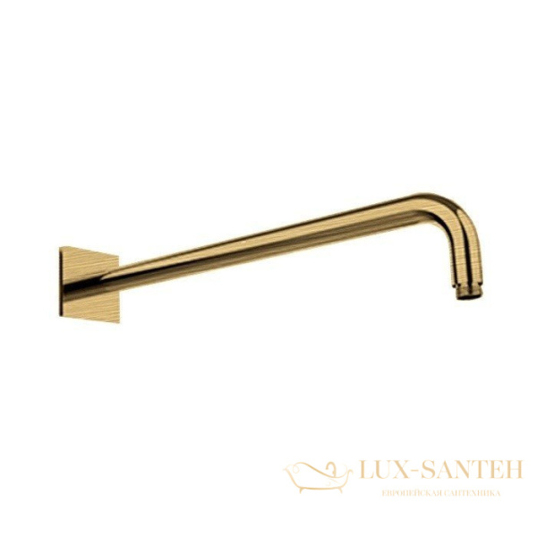 держатель верхнего душа 420 мм, almar shower arms e021116.hb, настенный, латунь брашированная pvd