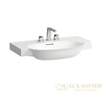 раковина laufen the new classic 8.1385.5.400.108.1 подвесная 80 см, белый глянцевый