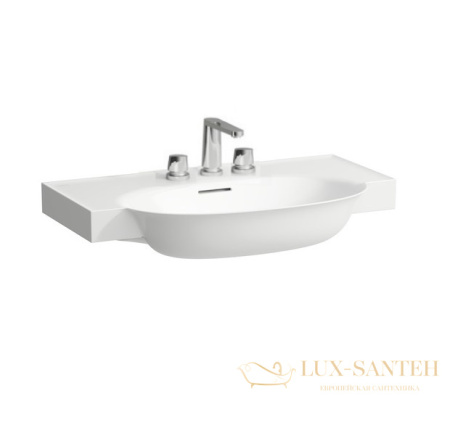 раковина laufen the new classic 8.1385.5.400.108.1 подвесная 80 см, белый глянцевый