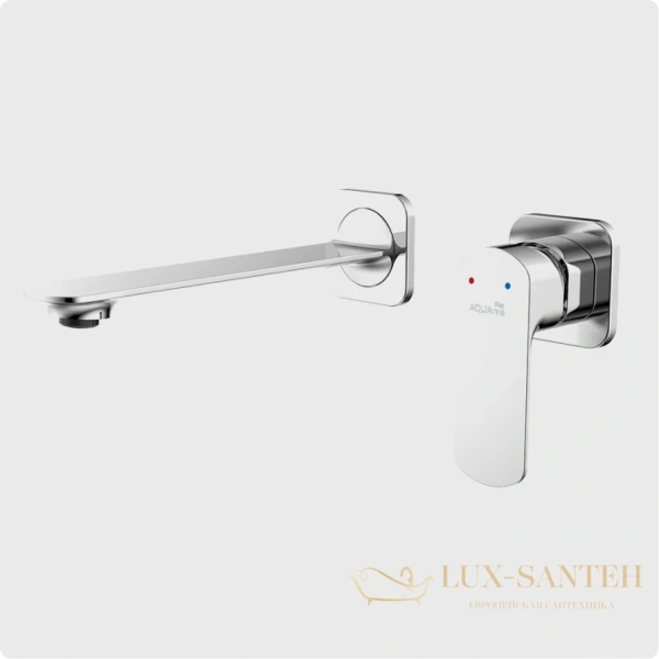 смеситель для раковины aquame imola aqm6714cr, хром