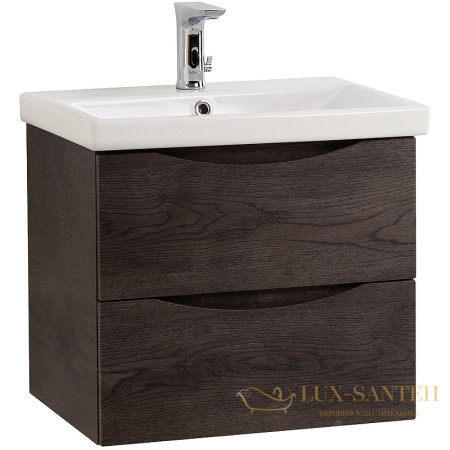 тумба под раковину belbagno marino-cer marino-cer-700-2c-so-rng-p 70 см подвесная, rovere nature grigio