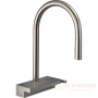 смеситель для кухни hansgrohe aquno select m81 73831800 сталь