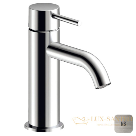 смеситель для раковины almar mixers e214000.nb, без донного клапана, никель брашированный