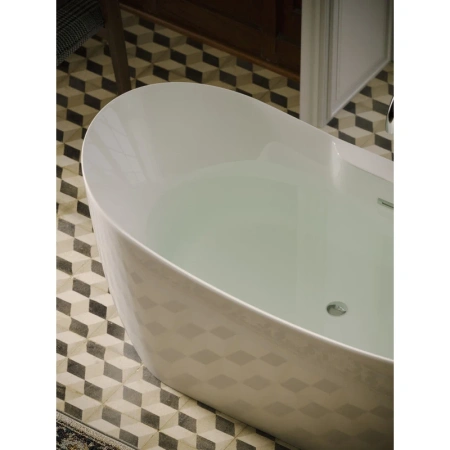 акриловая ванна sancos jazz fb17 170х80 см, белый