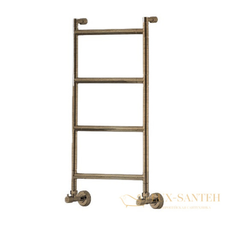 полотенцесушитель водяной margaroli sereno 482-32.5 4823204br, высота 80.35 см, ширина 39 см, состаренная бронза