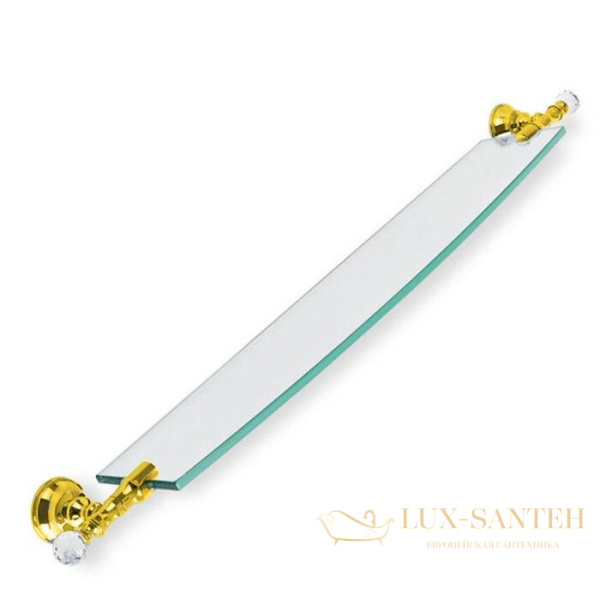 стеклянная полка stil haus smart light sl04(16), золото