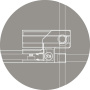 душевой уголок cezares slider slider-a-2-70/80-grigio-cr 80x80 профиль хром, стекло серое
