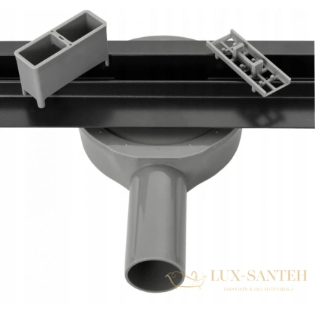 душевой канал rea neo slim pro rea-g8903 900 мм, черный матовый