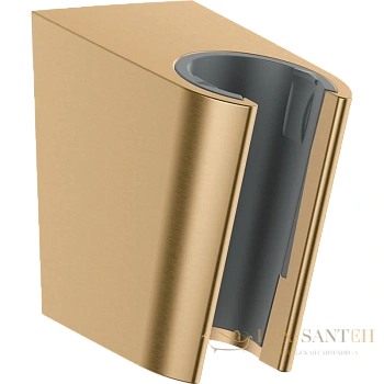 душевой держатель hansgrohe porter s 28331140 шлифованная бронза
