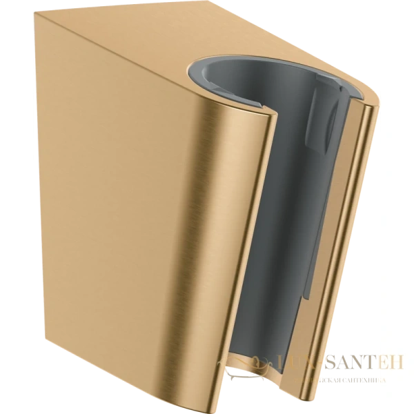 душевой держатель hansgrohe porter s 28331140 шлифованная бронза