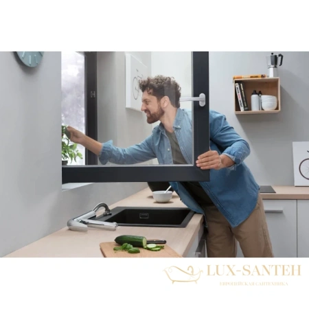 смеситель для кухни hansgrohe focus m42 71807000 хром