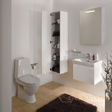 шкаф высокий laufen pro new 4.8312.1.095.475.1 левый, белый глянцевый