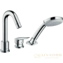 смеситель для ванны hansgrohe logis 71310000, хром