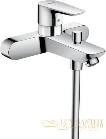 смеситель для ванны hansgrohe talis e 71741000, хром