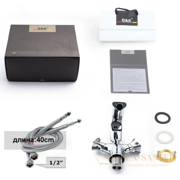 смеситель для раковины d&k hessen.grimm da1382101, хром