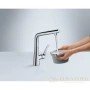 смеситель hansgrohe metris select 14883000 для кухонной мойки